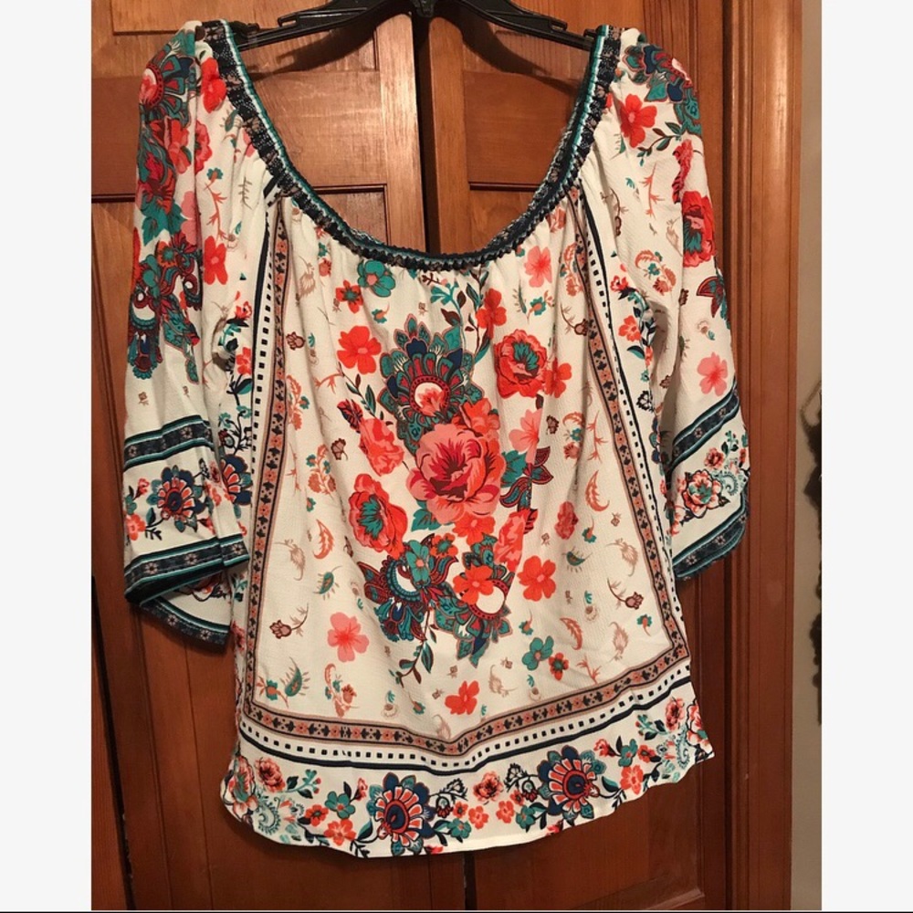 Brand new off the shoulder shirt